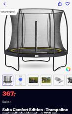Salta comfort edition trampoline 305 met veiligheidsnet, Kinderen en Baby's, Speelgoed | Buiten | Trampolines, Zo goed als nieuw