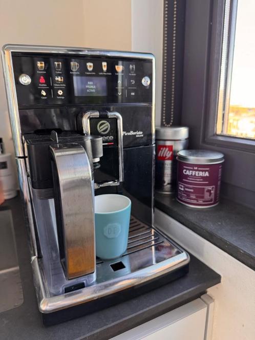Volautomatische espresso machine Picobaristo Deluxe, Witgoed en Apparatuur, Koffiezetapparaten, Gebruikt, Gemalen koffie, Koffiebonen