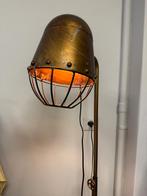 Staande lamp koper kleur, Ophalen, Gebruikt, 100 tot 150 cm