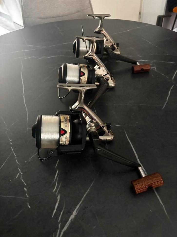 Shimano Biomaster 7000, Watersport en Boten, Hengelsport | Karpervissen, Zo goed als nieuw, Molen, Ophalen of Verzenden