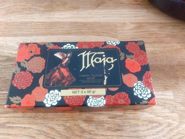 Maja Myrurgia zeep 3 x 50gr vintege, Sieraden, Tassen en Uiterlijk, Uiterlijk | Parfum, Nieuw, Ophalen of Verzenden