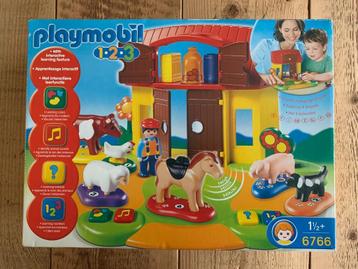 Playmobil Interactieve 1-2-3 Boerderij 6766 beschikbaar voor biedingen