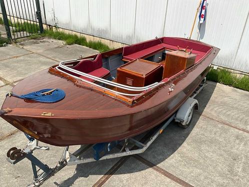 Houten sloep - klassieke - Sloep, Watersport en Boten, Sloepen, Gebruikt, Overige brandstoffen