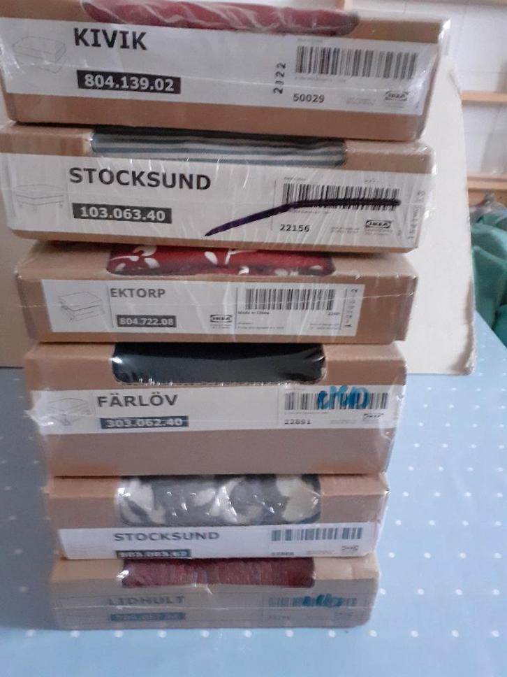 Nieuwe hoes VOETENBANKJE originele/gesealde verpakking ikea, Huis en Inrichting, Banken | Voetenbanken en Poefen, Nieuw, Minder dan 50 cm