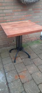 Vintage Bistro tafeltje, Ophalen, Gebruikt, Rond, Metaal