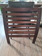 Gratis Ikea tuinbank zijkant - donkerbruin, Ophalen, Gebruikt, Bruin, Modern