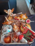 Oude kerstballen jaren 40 50, Diversen, Kerst, Ophalen of Verzenden, Gebruikt
