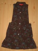 Girls katoenen overgooier maat 134 met drukknopen., Kinderen en Baby's, Kinderkleding | Maat 134, Gebruikt, Meisje, Ophalen of Verzenden