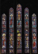 Haarlem dom mariavenster ongelopen ansichtkaart ( 62 ), Verzamelen, Ophalen of Verzenden, Ongelopen, Noord-Holland