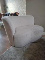 WOOOD fauteuil Stone links bouclé crème, Ophalen, Crème, Gebruikt, 90 cm