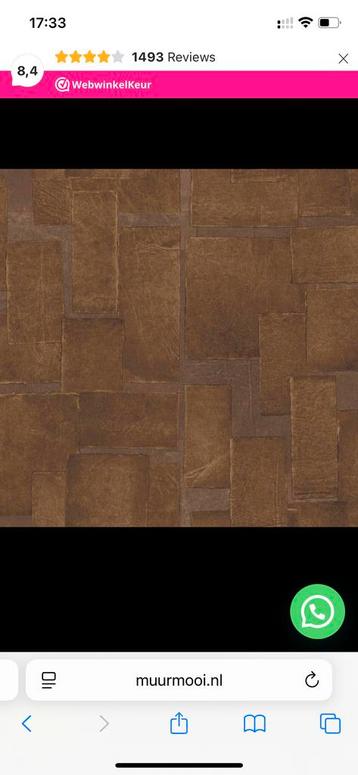 Elitis Sangpi VP018-70 Behang - 2 Rollen beschikbaar voor biedingen