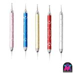dotting-tools-pennen-gekleurd met strass steentjes belegd, Ophalen of Verzenden, Nieuw, Haarspeld