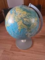 Vintage Verlichte Wereldbol - Jaren '70, Ophalen of Verzenden, Verlicht, Gebruikt