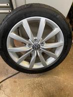 volkswagen velgen met winterbanden, Auto-onderdelen, Banden en Velgen, Banden en Velgen, 17 inch, Personenwagen, Gebruikt