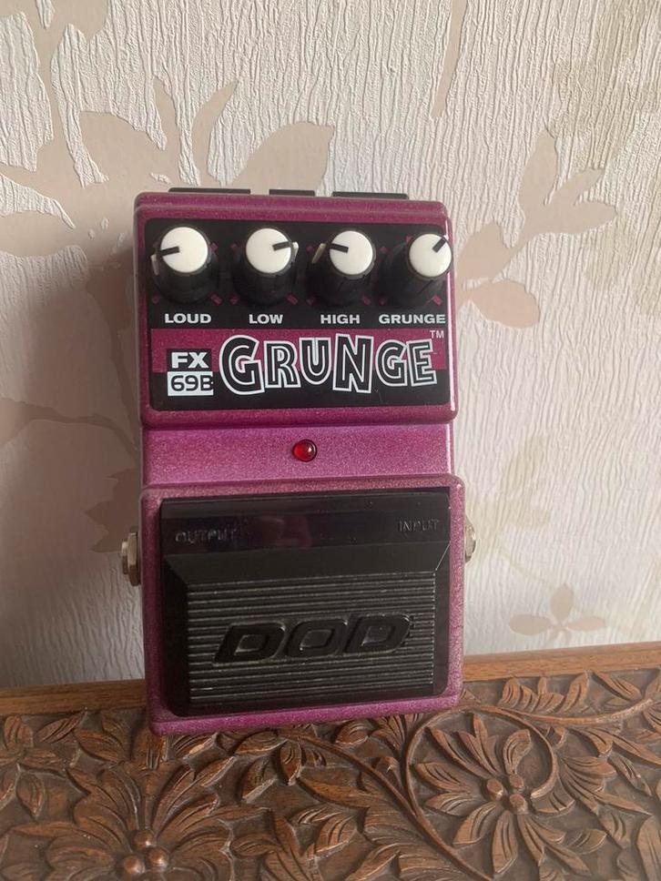 DOD FX69B Grunge pedaal - vintage jaren ‘90, Muziek en Instrumenten, Effecten, Gebruikt, Distortion, Overdrive of Fuzz, Ophalen of Verzenden