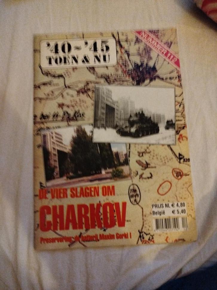 De Vier Slagen om Charkov - WOII Magazine, Boeken, Oorlog en Militair, Gelezen, Landmacht, Tweede Wereldoorlog, Ophalen of Verzenden