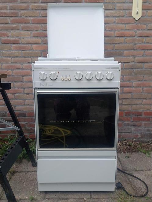 pelgrim gasfornuis, Witgoed en Apparatuur, Fornuizen, Gebruikt, Vrijstaand, Gas, 4 kookzones, 45 tot 60 cm, Ophalen