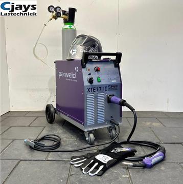 Parweld XTE171C Mig Starter Set Lasapparaat Lasmachine Co2 beschikbaar voor biedingen