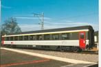 ZWITSERSE BUNDESBAHNEN SBB EERSTE KLAS EUROCITY RIJTUIG 1989, Ophalen of Verzenden, Zo goed als nieuw, Trein, Kaart of Prent