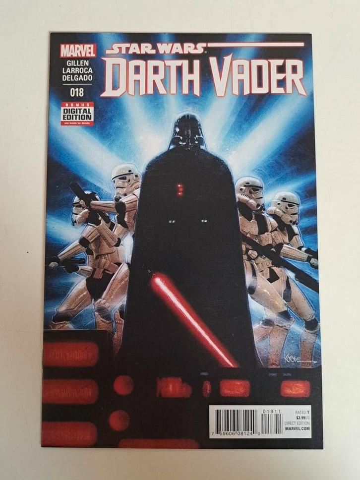 Star Wars Darth vader #18, Boeken, Strips | Comics, Zo goed als nieuw, Eén comic, Amerika, Ophalen of Verzenden