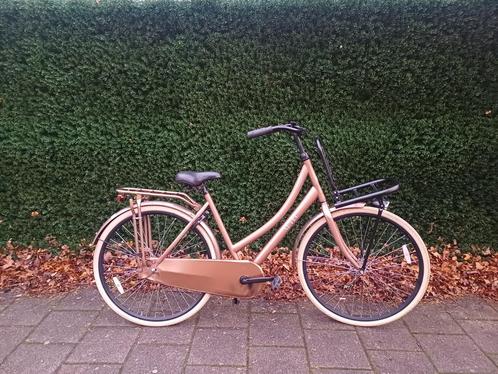 omafiets 28 inch met voordrager,FACTUUR,  GARANTIE, Fietsen en Brommers, Fietsen | Dames | Omafietsen, Zo goed als nieuw, 56 cm of meer