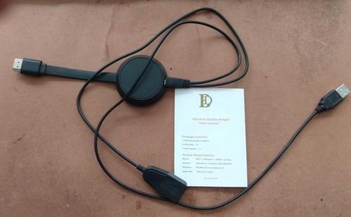 Wireless Dongle om audio video tv te casten, Audio, Tv en Foto, Televisie-accessoires, Zo goed als nieuw, Ophalen