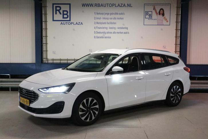 Ford Focus Wagon 1.0 EcoBoost Hybrid Titanium 12 MAANDEN GAR, Auto's, Ford, Bedrijf, Te koop, Focus, ABS, Airbags, Airconditioning
