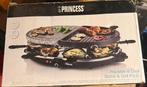 Princess Gourmetstel Raclette 8 Oval Stone & Grill Party, Ophalen of Verzenden, Gebruikt