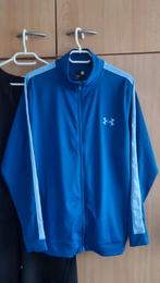 Under Armour trainingsjas maat L, Kleding | Heren, Sportkleding, Maat 52/54 (L), Blauw, Under Armour, Ophalen of Verzenden