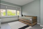 Steigerhouten eenpersoonsbed, Ophalen, 85 tot 100 cm, Zo goed als nieuw, Lattenbodem