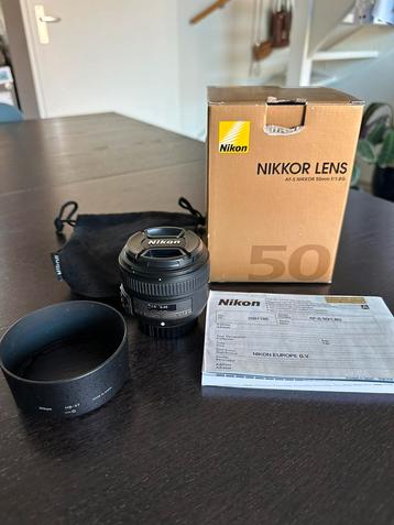 Nikon Nikkor 50mm F1.8G beschikbaar voor biedingen
