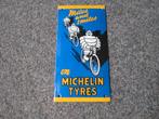 MICHELIN EMAILLE RECLAMEBORD, Ophalen, Zo goed als nieuw, Reclamebord