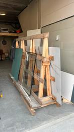 Houten glasbok / kozijnbok, Ophalen, Zo goed als nieuw, 250 tot 300 cm, Plank