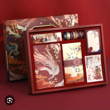 Luxe Aziatisch Schrijfwarenset Notebook cadeauset schrijfwar beschikbaar voor biedingen