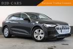 Audi e-tron 55 quattro edition 95 kWh - LED - Luchtvering, Auto's, Audi, Automaat, Stof, Zwart, 95 kWh