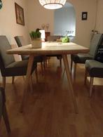 eikenhouten eettafel, Huis en Inrichting, Ophalen, Eikenhout, 200 cm of meer, 50 tot 100 cm