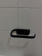 Brabantia wc rolhouder zwart, Ophalen of Verzenden, Zo goed als nieuw, Zwart