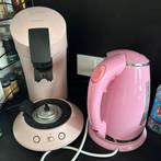 Senseo apparaat + waterkoker roze, 1 tot 2 liter, Ophalen of Verzenden, Zo goed als nieuw