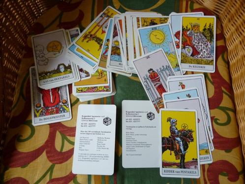 Rider Waite Tarot in houten doosje, Boeken, Esoterie en Spiritualiteit, Zo goed als nieuw, Overige typen, Tarot of Kaarten leggen