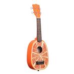 Kala KA-NV-ORNG Novelty Series sopraan ukelele orange met gi, ., Nieuw, Ophalen of Verzenden, Akoestische gitaar