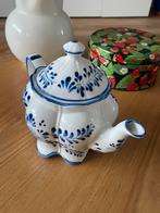 Delfts Blauw theepot, Antiek en Kunst, Antiek | Keramiek en Aardewerk, Ophalen of Verzenden