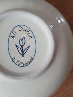 All Dutch kom met tulpen, Ophalen of Verzenden, Nieuw