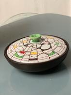 Bitossi Mondriaan Bonbonnière Aldo Londi - Vintage, Antiek en Kunst, Antiek | Keramiek en Aardewerk, Ophalen of Verzenden