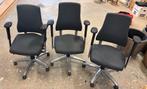 3x BMA Axia office Bureaustoel - Zwart - Ergonomisch, Ophalen, Gebruikt, Zwart, Bureaustoel