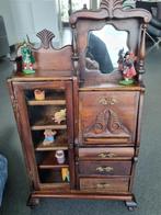 vitrine / show / poppenhuis kastje, Minder dan 50 cm, Gebruikt, Met deur(en), Minder dan 25 cm