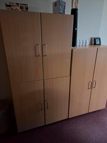 Bureau met kasten en bureaustoel - afbeelding 2