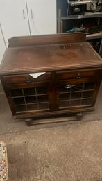 Antiek dressoir/kabinet met lades en deuren, Ophalen, Gebruikt, 50 tot 100 cm, Met lade(s)