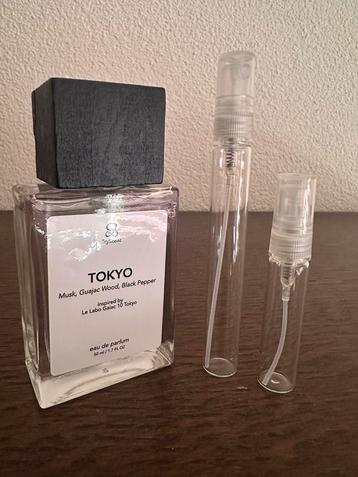  TryScent “Tokyo” – dupe van Le Labo Gaiac 10  beschikbaar voor biedingen