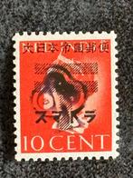 1946-47 DAI Nippon ORI zwart op Japanse opdruk 92Z op 274B, Ophalen of Verzenden, Postfris, Nederlands-Indië