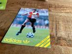 Feyenoord ruud gullit adidas kaart met handtekening, Ophalen of Verzenden, Zo goed als nieuw, Feyenoord, Spelerskaart